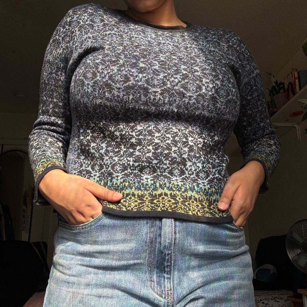 J. Jill kaleidoscope Sweater